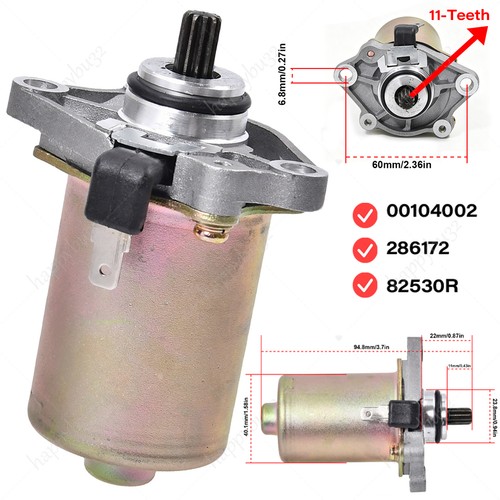 Teeth starter motor - starter,